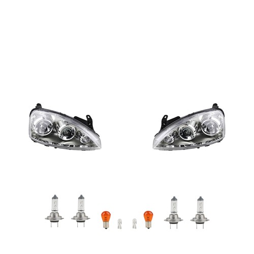 Set fari alogeni sinistra - alogeni, h7