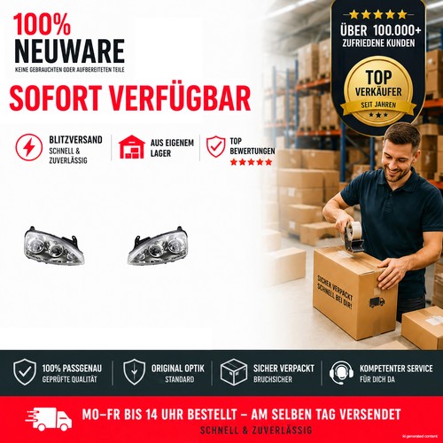 Set fari alogeni sinistra - set,