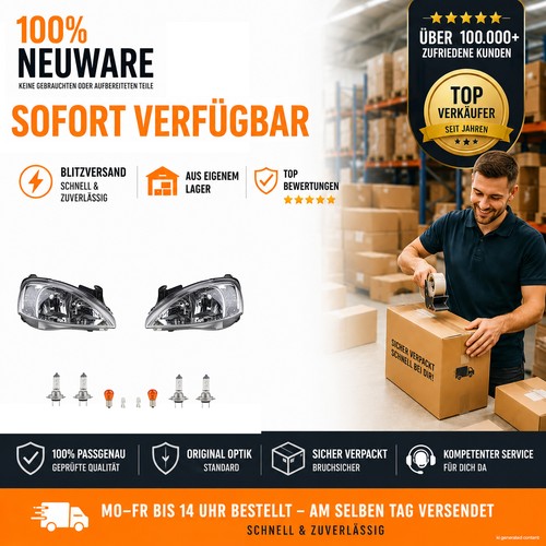Kit fari anteriori sinistro - fari,