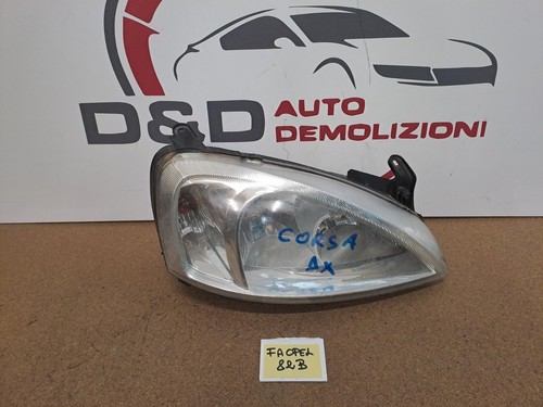 Faro fanale anteriore - dx, opel